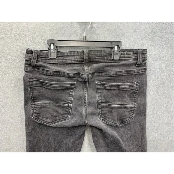 Kenneth Cole New York Denim Jeans Men's Slim Fit Black Size 32X32 - Picture 9 of 16